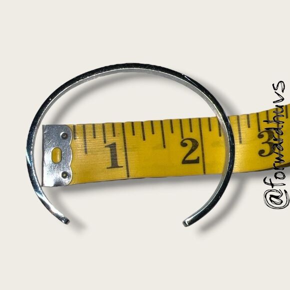 My Faith Will Stand Cuff Bracelet with Message Mantra - Picture 4 of 7